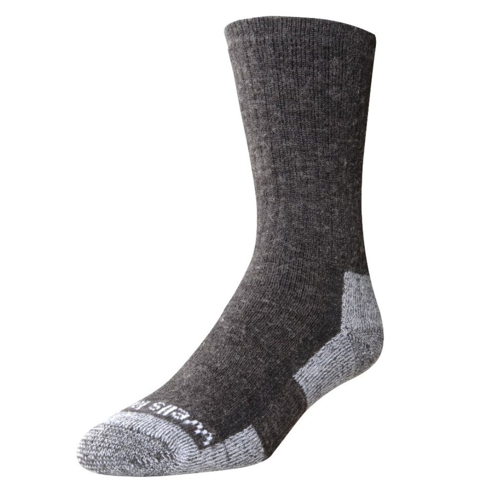 Wells Lamont - Ultimate Wool Blend Work Socks - 2 Pack Charcoal - Large